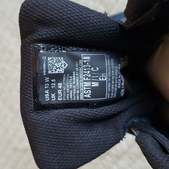 Merrell Fullbench Superlite AT Shoes, Size 13W, Blue - Picture 4 of 5